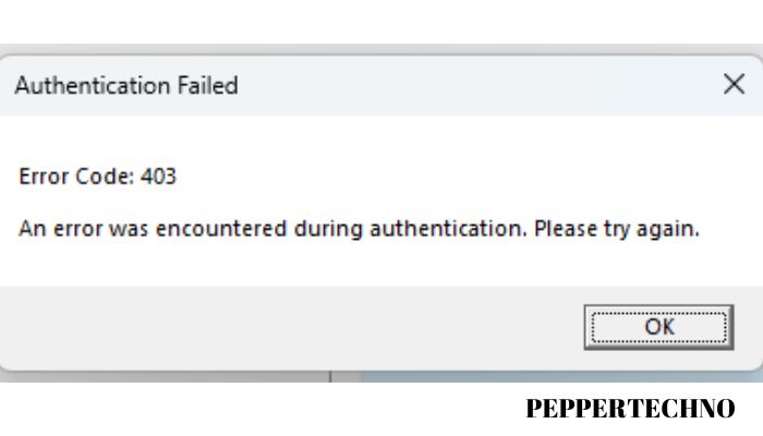 Common Causes of Authentication Errors: Server Issues