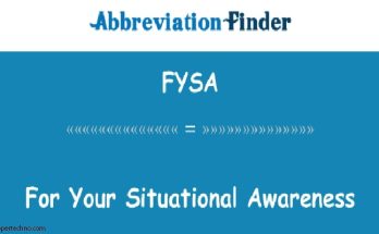 what does fysa mean